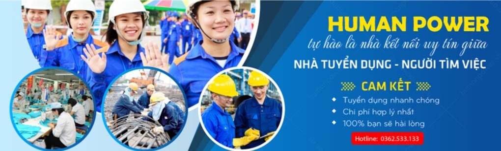 Công ty TNHH Cung Ứng Lao Động Human Power tuyển dụng